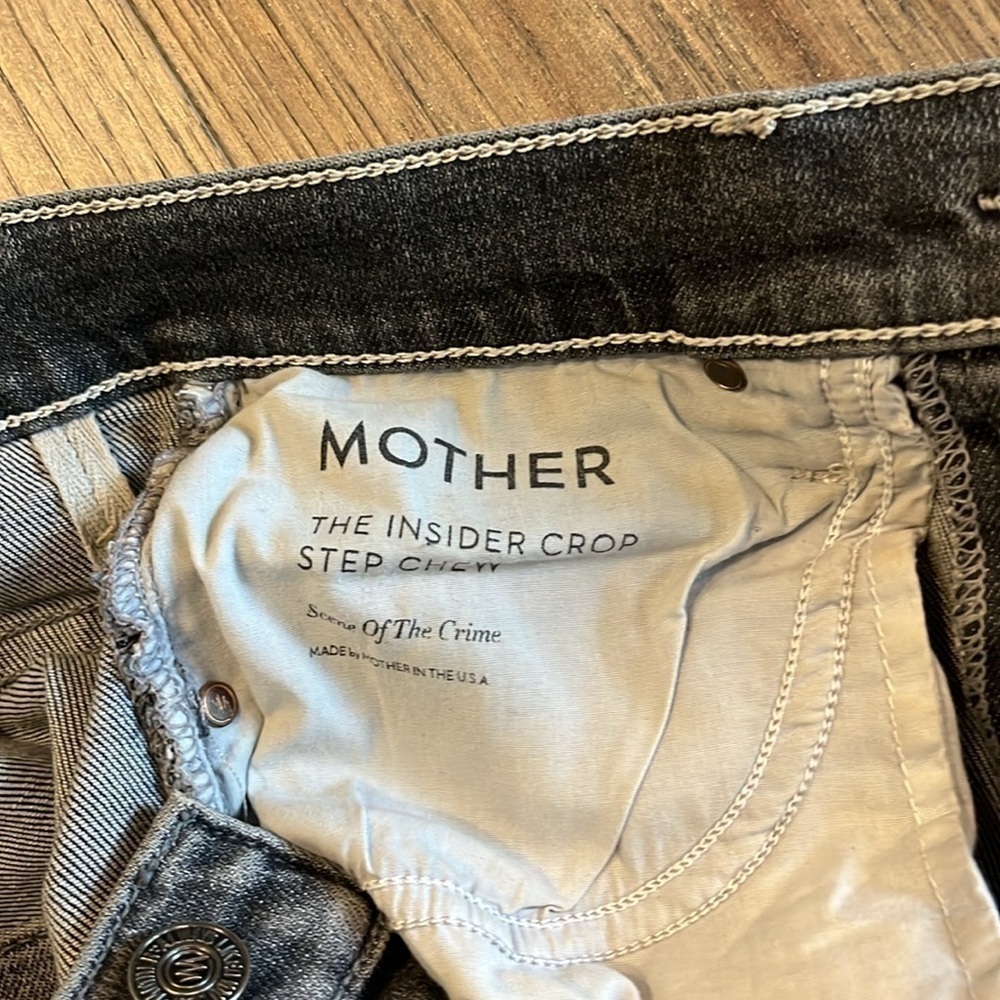 MOTHER The insider crop step chew in scene of the crime, size 25 - Picture 4 of 9